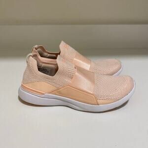 APL TechLoom Bliss‎ Salmon Pink Sneakers Women's Size 8